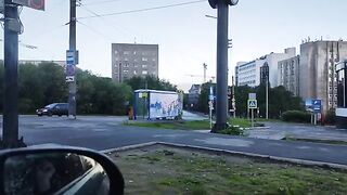 Ранний выезд на удочку под Мурманском после дождя и пять рыб на червя к возвращению в девять утра