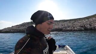 Декабрьская поездка в Кекову через Учагыз в Турции с друзьями, подводной охотой и ужином
