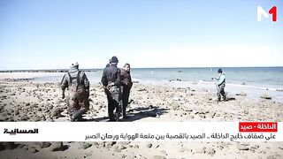Рыбацкие остановки у залива Дахлы в Марокко: береговые забросы, ожидание и встреча с друзьями