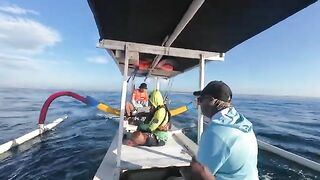 Дорогой и бюджетный рыболовные чартеры у Нуса-Пениды на Бали и тяжелый день с морским джигом