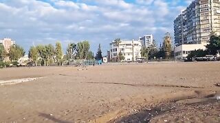 Утренняя береговая рыбалка у Соли в Мерсине на турецком Средиземноморье и отпускание части улова
