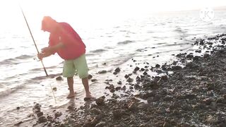 Al Ruwais, Qatar — fishing time: рабочие точки у мола