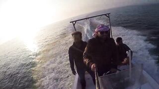 Ruwais — GoPro тест: береговая рыбалка и каменные плиты