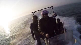 Ruwais — GoPro тест: береговая рыбалка и каменные плиты