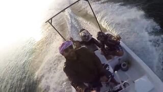 Ruwais — GoPro тест: береговая рыбалка и каменные плиты