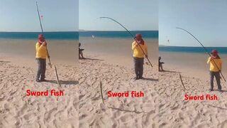 Haql, Saudi Arabia — прогулка по берегу: морская рыбалка на лёгкий джиг