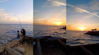 Duba Corniche, Tabuk - морская рыбалка в Дубе при вечернем бризе