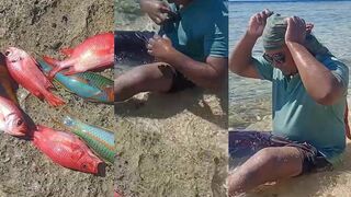 Duba, Tabuk - улов дня с берега: морская рыбалка на Красном море