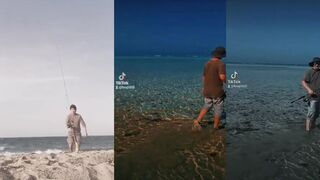 Umluj White Sand - пляжный день и лёгкая рыбалка с берега