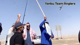 Yanbu — trevally у волнореза: снасти и проводка