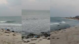 Ras Tanura Beach, Jubail — вечерняя рыбалка у волнорезов и ровный прибой