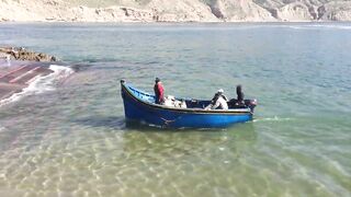 Imsouane: лодки на песок и короткая рыбалка у волнореза