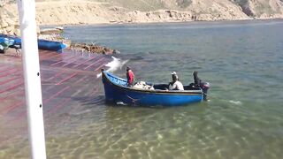 Imsouane: лодки на песок и короткая рыбалка у волнореза