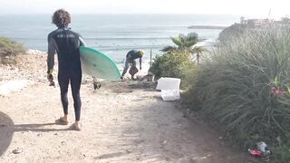 Imsouane, Morocco — рыбацкая бухта и длинная правая волна