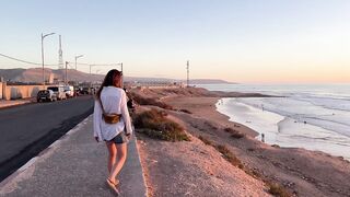 Imsouane - slow life: морская рыбалка в бухте и волны для серфа