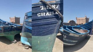 Essaouira, синие лодки: рыбалка начинается с этого причала