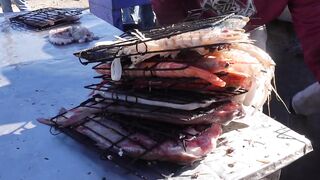 Essaouira seafood tour: рынок рыбы, жарим улов прямо у маркета