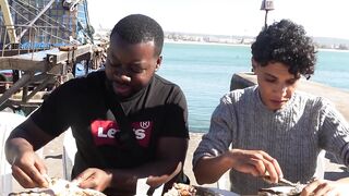 Essaouira seafood tour: рынок рыбы, жарим улов прямо у маркета