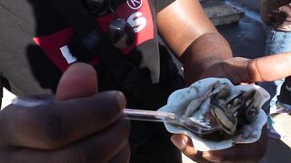 Essaouira seafood tour: рынок рыбы, жарим улов прямо у маркета