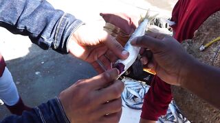 Essaouira seafood tour: рынок рыбы, жарим улов прямо у маркета