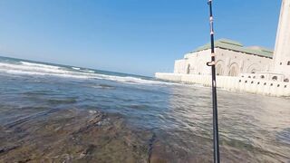 Casablanca — моя рыбалка у мечети Хасана II: припай, течения, клев