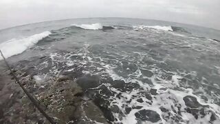 Casablanca spinning: loup bar на воблер, рыбалка у мола