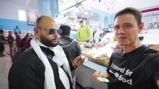 Morocco street food, рыба на углях - где рядом морская рыбалка?