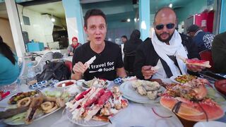 Morocco street food, рыба на углях - где рядом морская рыбалка?