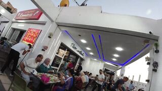 Танжер, порт: плато из морепродуктов и рыбалка у волнореза