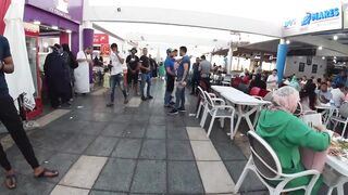 Танжер, порт: плато из морепродуктов и рыбалка у волнореза