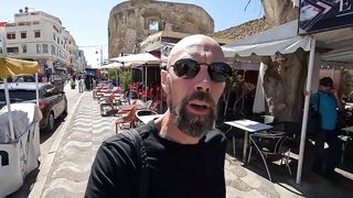 Asilah, Morocco - приморский променад и рыбалка на закате