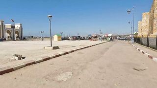 Asilah, Morocco - приморский променад и рыбалка на закате