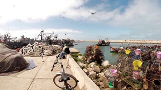 El Jadida Promenade: порт, набережная и вечерние забросы