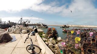 El Jadida Promenade: порт, набережная и вечерние забросы