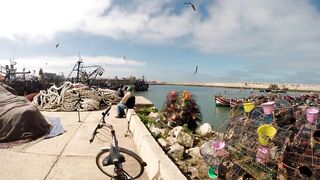 El Jadida Promenade: порт, набережная и вечерние забросы