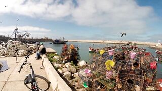 El Jadida Promenade: порт, набережная и вечерние забросы