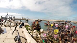 El Jadida Promenade: порт, набережная и вечерние забросы