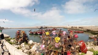 El Jadida Promenade: порт, набережная и вечерние забросы