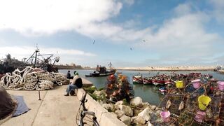 El Jadida Promenade: порт, набережная и вечерние забросы