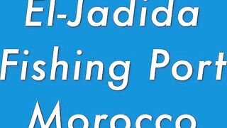 El Jadida Fishing Port - причалы, лёд и свежий улов