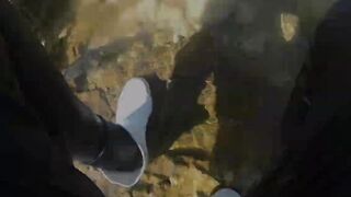 El Jadida, техника троллинга со спиннингом у бровки