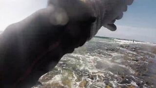 El Jadida, техника троллинга со спиннингом у бровки