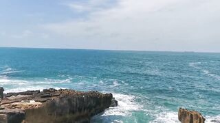 El Jadida, техника троллинга со спиннингом у бровки