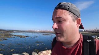 El Jadida coast: прогулка по берегу и куда кидать джиг