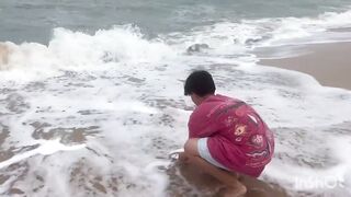 El Oualidia - pêche à la daurade: морская рыбалка в лагуне Марокко