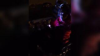 Mohammedia, beach fishing - рыбалка на прибое после заката