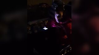 Mohammedia, beach fishing - рыбалка на прибое после заката