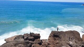 Larache, Morocco - июльская рыбалка у устья реки