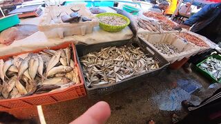 Larache Fish Market - ассортимент и цены у набережной
