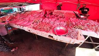 Larache Fish Market - ассортимент и цены у набережной